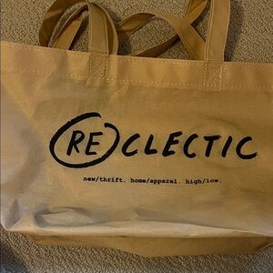 ReClectic Tan Tote Bag